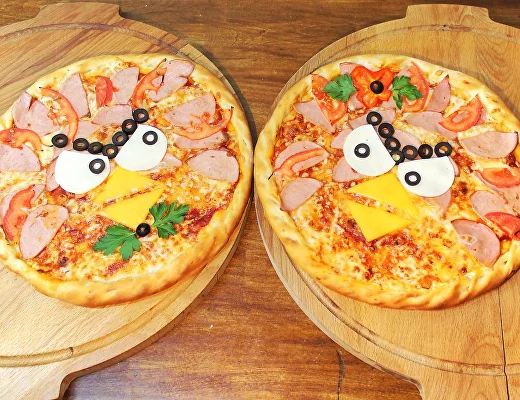 Комбо-набор 2 пиццы энгри бердс